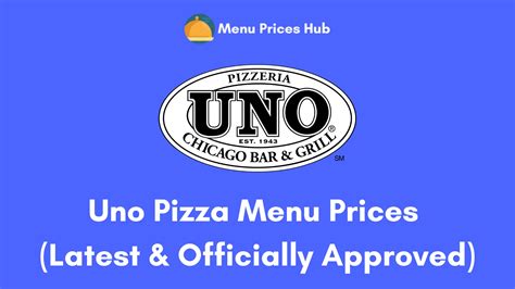 uno restaurant reviews|pizzeria uno menu with prices.